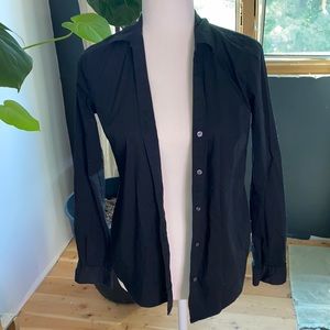 Black button up shirt